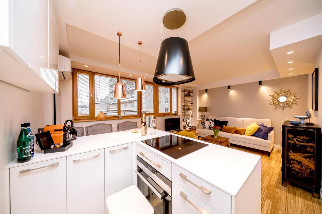 Golden Apartment With Air Condition By Your Freedom 바르샤바 외부 사진